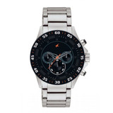 Fastrack Black Dial Analog Watch for Men (3072SM04)