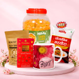 Healthy Breakfast & Heartfelt Gift Hamper for Mom DKG-432