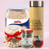 Sugar-Free Oats, Nuts & Tea Love-Filled Gift Set DKG-433