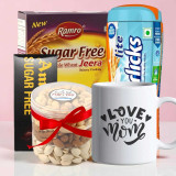 Sugar-Free Cookies, Chocolate & Nut Lover’s Gift Set DKG-435