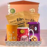 Healthy Sugar-Free Snacks & Aromatic Tea Gift Set DKG-438