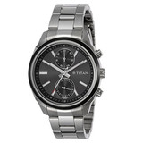 Titan Neo Chronograph Black Dial Analog Watch for Men - (1733KM01)