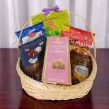 Snacks Gift Basket with Rakura Tea & Jams JNK-6901