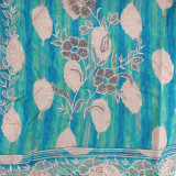 Light Sea Green Cotton Unstitched Kurta Set with Rhinestone Work KRT-1306