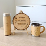Custom Name & Message Bamboo Gift Hamper