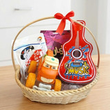 Kids Fun Gift Basket with Toy Truck, Candy & Coin Box SK-2410