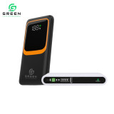 Green Combo Router Backup UPS & 10000mAh Powerbank GLE-CB-7