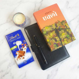 Premium Book Lover’s Delight Hamper With Scented Candle SK-2435