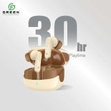 Green Combo Earbuds & Metallic Smartwatch GLE-CB-8