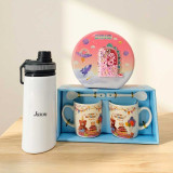 Fun Birthday Gift Set with Piggy Bank, Bottle & Mug Combo SK-2443