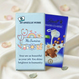 Personalized Nurse Day Lindt Swiss Classic Milk Chocolate (100g) with Name Print SK-2581