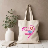 Large Nurse Day Inspirational Tote Bag SK-2651