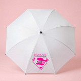 Saviour Nurse Tribute Printed White Umbrella SPM-789