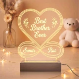 Personalized Heart Shaped Acrylic Lamp GM-RK-029