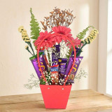 Chocolate & Floral Gift Bag JNK-7177