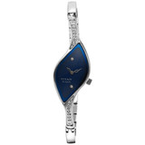 Titan analog Blue Dial Women's Watch (9710SM01)