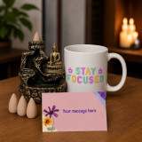 Buddha Peace, Greeting Card & Mug Gift Set DKG-798
