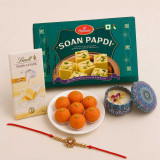 Festive Sweet & Floral Rakhi Gift Set DKG-825