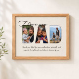 Custom Photo & Message Printed Frame DKG-841