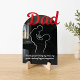 Personalized Father Appreciation Acrylic Frame DKG-846