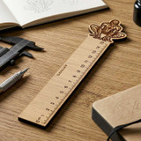 Personalized Spiderman Engraved Wooden Ruler SK-2964
