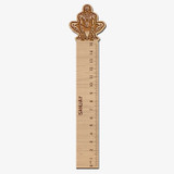 Personalized Spiderman Engraved Wooden Ruler SK-2964