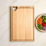 Love Handle Wooden Chopping Board – World’s Best Dad Design- A4 Size JNK-7266