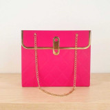 Premium Paper Gift Bag with Gold Chain Handle-Color May Vary PKG-BG-39