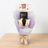 Premium Chocolate Bouquet Gift Set With Greeting Card SK-3002