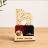 Personalized Wooden Business Card Holder SK-3017