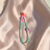 Colorful Beaded Mobile Phone Charm MKH-01