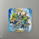 Argentina Football Square Fridge Magnet DKG-906