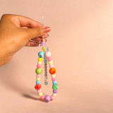 Cute Smiley Mobile Accessory Strap MKH-31