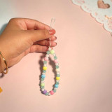 Multi-Color Beaded Mobile Charm & Keychain