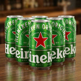 6 Heineken Can Beer DKG-928