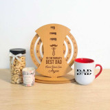 Dad Gift Combo with Calendar, Mug, Candle & Nuts JNK-7342