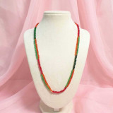Traditional Multi-Color Crystal Beaded Pote Pote-130