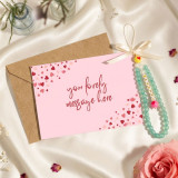 Be Happy Mobile Charm With Greeting Card Gift Set