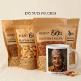 Dry Nuts with Personalized Dad Mug