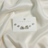 Stylish 3-Pair Earrings Set for Women JR-408