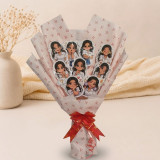 Earrings Gift Set with Anime Themed Sticker Bouquet
