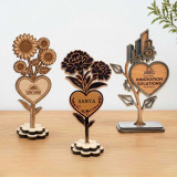Customizable Wooden Table Décor DKG-1086
