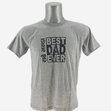 Best Dad Ever Tshirt with Real Juice & Dry Nuts Glass Jar in a Box