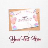 Birthday Gift Combo with Teddy Showpiece, Mug & Personalized Card JNK-7456