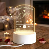 Personalized Acrylic Music LED Lamp SK-3207