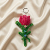 Handmade Tulip Keychain SK-3210