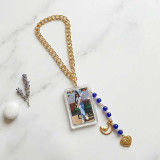 Personalized Photo Hanging Car Charm DKG-1143