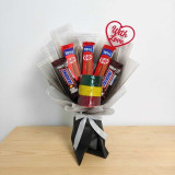 Traditional Charm with Colorful Chura & Sweet Treats Bouquet SK-3236