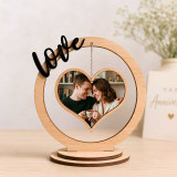 Love-Themed Photo Frame with LED Fairy Lights JNK-7481