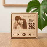 Custom Couple Song Memory Plaque SK-3264